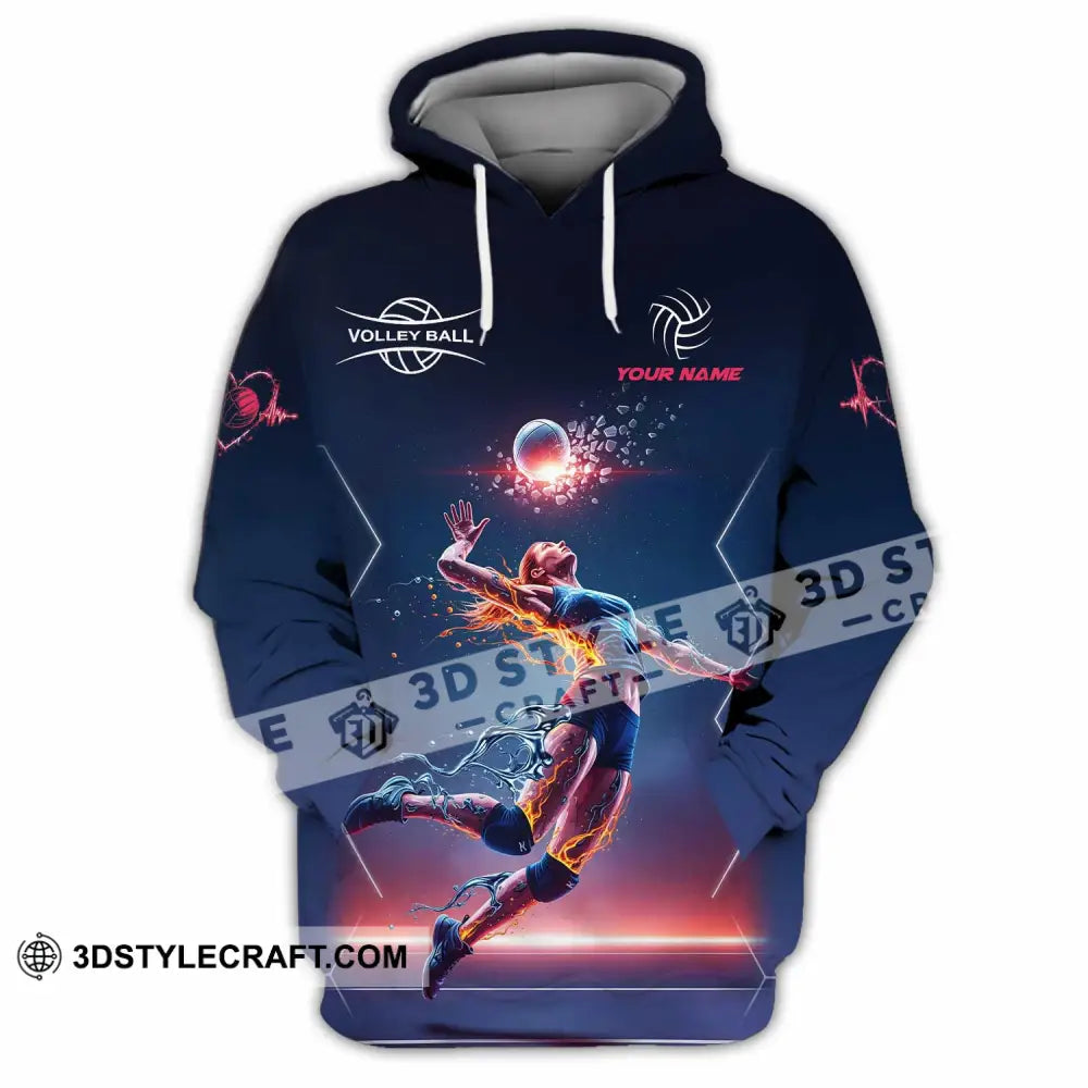 Unisex Shirt Custom Volleyball Shirt Hoodie / S T shirt