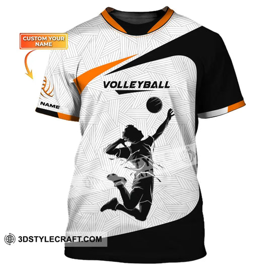 Unisex Shirt, Custom Volleyball Shirt, Volleyball Hoodie, T-Shirt for Volleyball Team, Gift for Volleyball Players style option 1