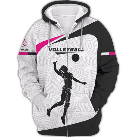 Unisex Shirt, Custom Volleyball Shirt, Volleyball Hoodie, Volleyball Team T-Shirt, Gift for Volleyball Players style option 2