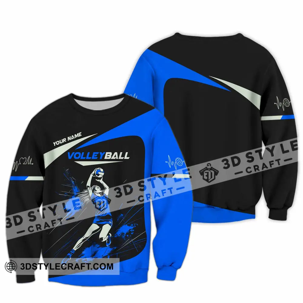 Unisex Shirt - Custom Volleyball Lover Sport Shirt Long Sleeve / S T-shirt