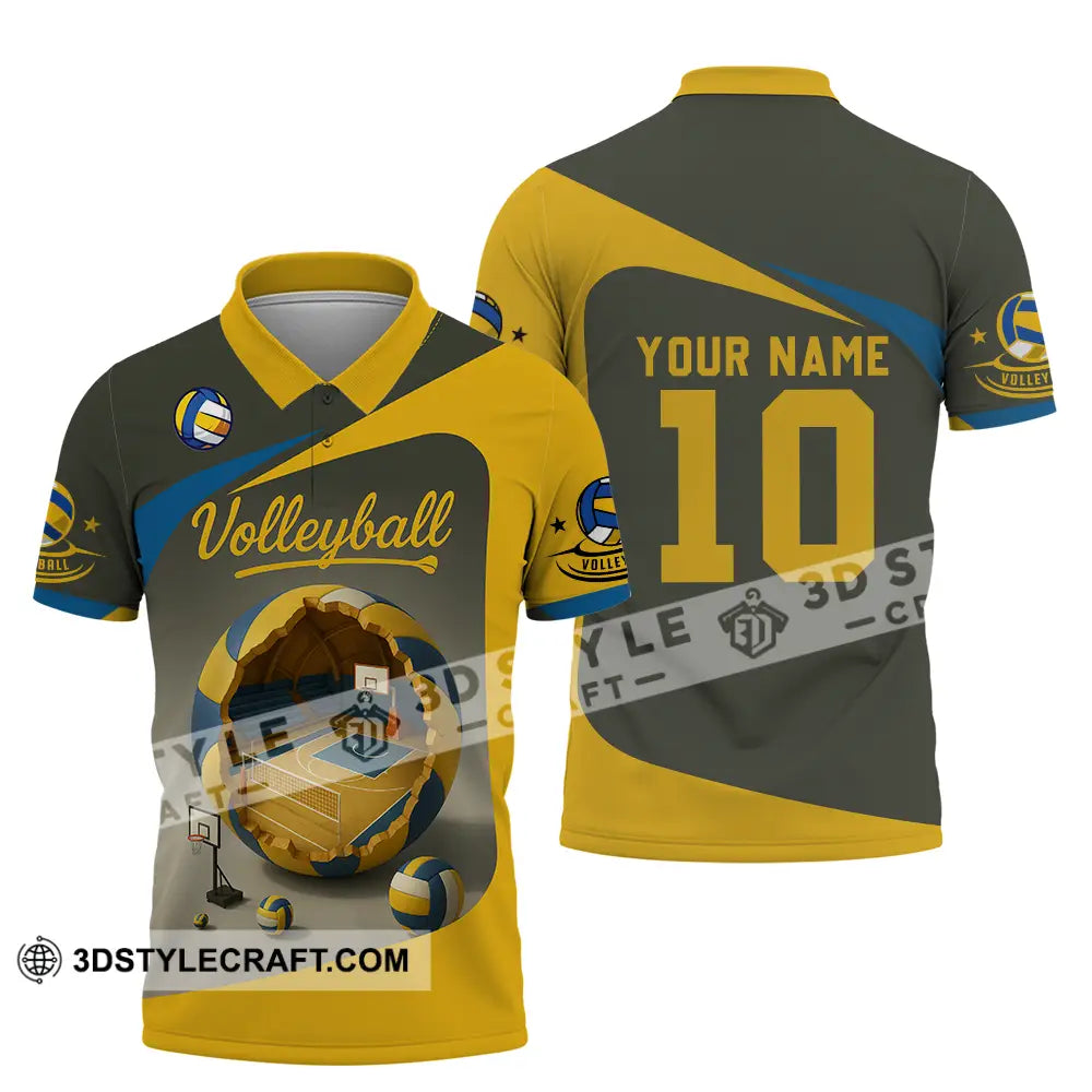 Unisex Shirt - Custom Volleyball Shirt Polo Shirt / S T-shirt
