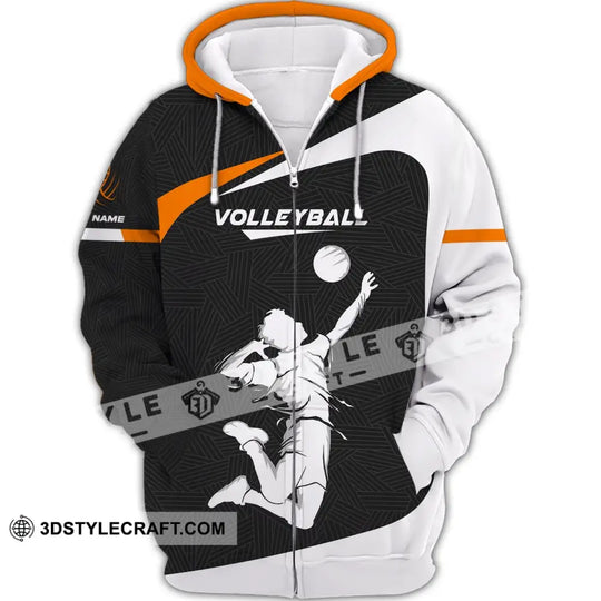 Unisex Shirt, Custom Volleyball Shirt, Volleyball Sweater, T-Shirt for Volleyball Team, Gift for Volleyball Players style option 2