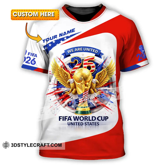 Unisex Shirt - Custom We Are United Fifa World Cup 2026 3D Shirt style option 1