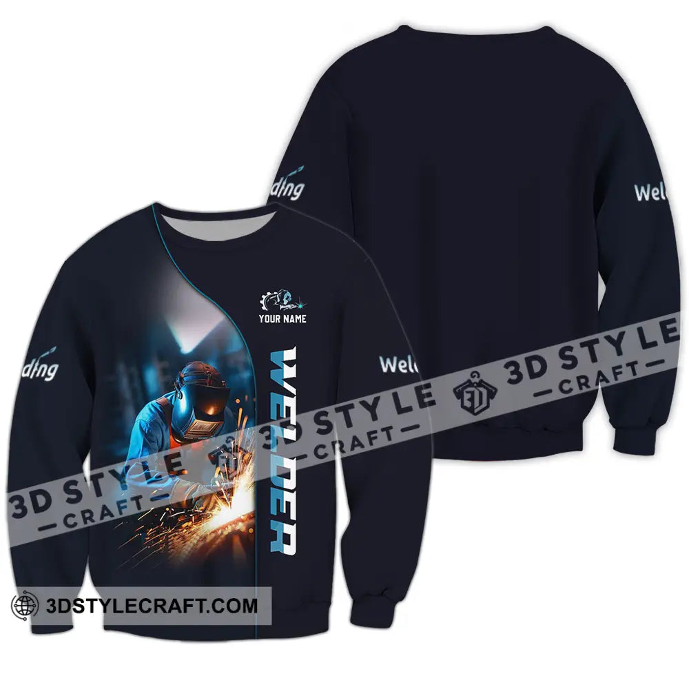 Unisex Shirt Custom Welder Shirt Long Sleeve / S T shirt