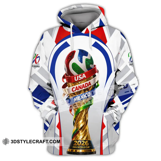 Unisex Shirt - Custom World Cup 2026 3D Shirt style option 2