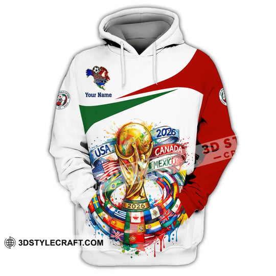 Unisex Shirt - Custom World Cup 2026 3D Shirt style option 2