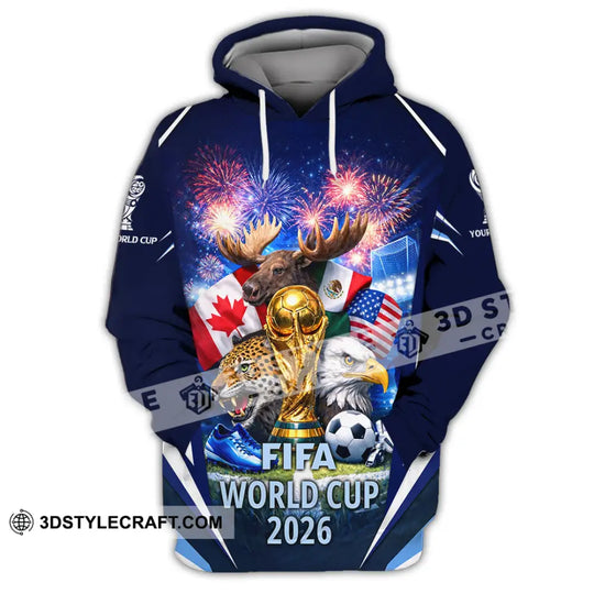 Unisex Shirt - Custom World Cup 2026 3D Shirt style option 2