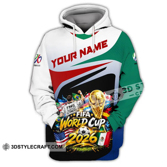 Unisex Shirt - Custom World Cup 2026 3D Shirt style option 2