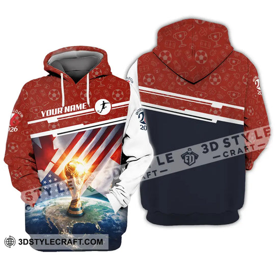 Unisex Shirt - Custom World Cup 2026 3D Shirt style option 3