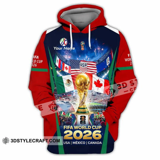 Unisex Shirt - Custom World Cup 2026 3D Shirt style option 3