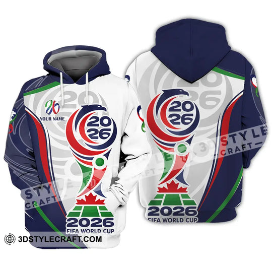 Unisex Shirt - Custom World Cup 2026 3D Shirt style option 3