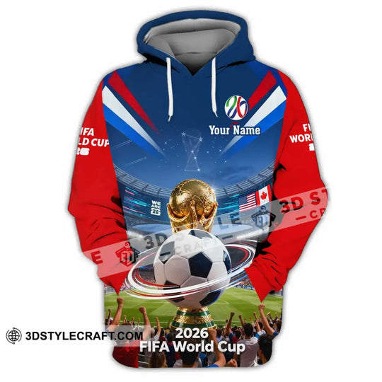 Unisex Shirt - Custom World Cup 2026 3D Shirt style option 3