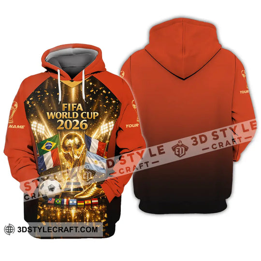 Unisex Shirt - Custom World Cup 2026 3D Shirt style option 3