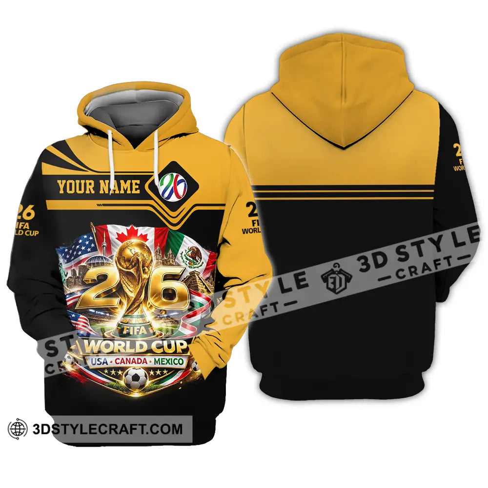 Unisex Shirt - Custom World Cup 2026 3D Shirt - Hoodie / S - T-shirt