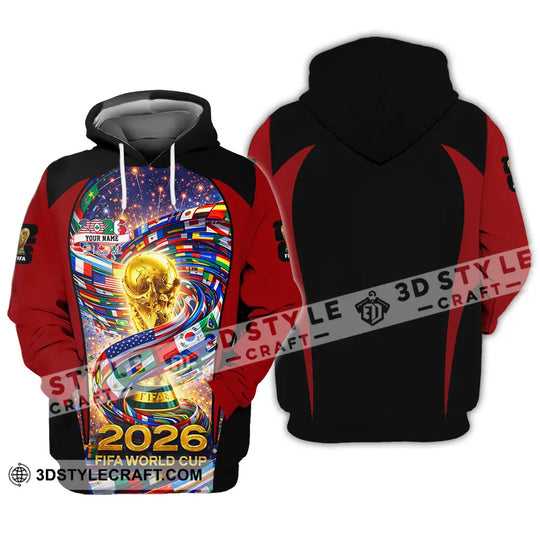 Unisex Shirt - Custom World Cup 2026 3D Shirt style option 3