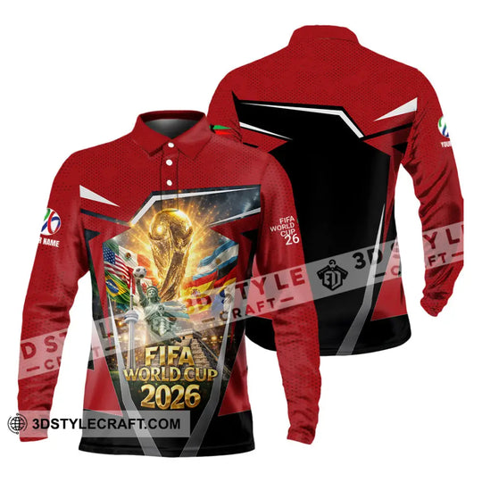Unisex Shirt - Custom World Cup 2026 3D Shirt style option 4