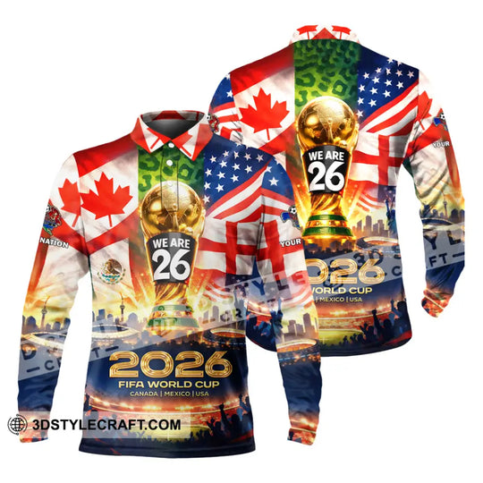Unisex Shirt - Custom World Cup 2026 3D Shirt style option 4