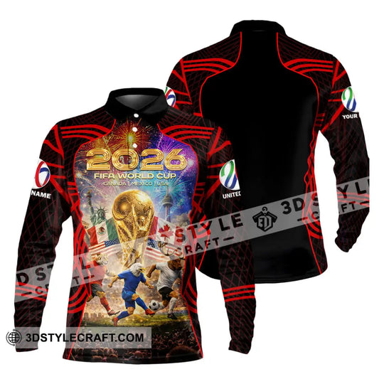 Unisex Shirt - Custom World Cup 2026 3D Shirt style option 4