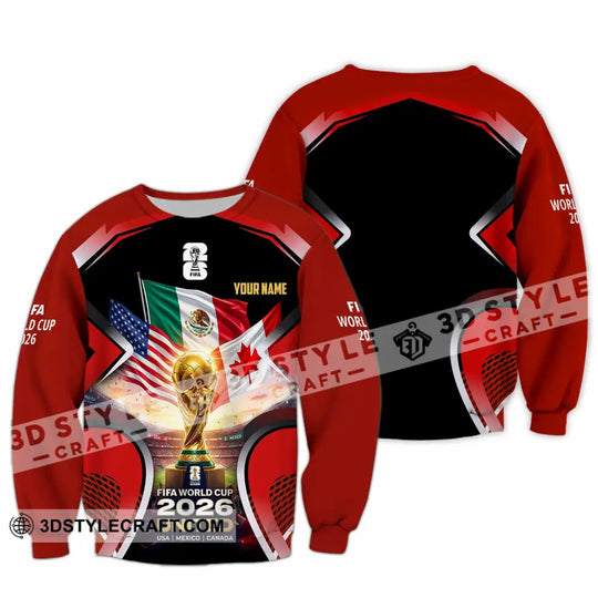Unisex Shirt - Custom World Cup 2026 3D Shirt style option 4