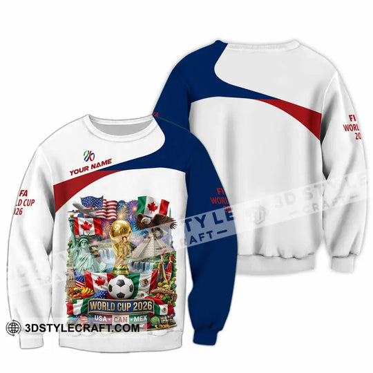 Unisex Shirt - Custom World Cup 2026 3D Shirt style option 3