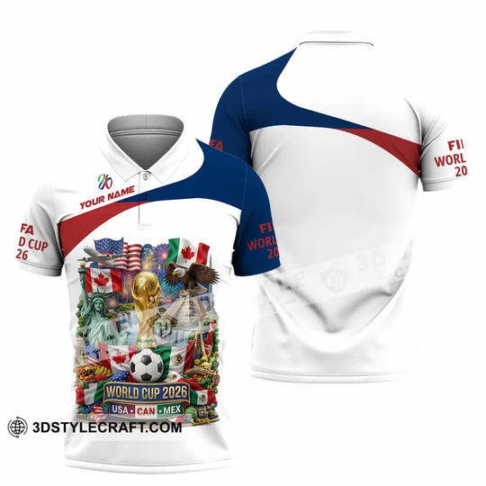 Unisex Shirt - Custom World Cup 2026 3D Shirt style option 2