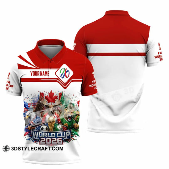 Unisex Shirt - Custom World Cup 2026 3D Shirt style option 2