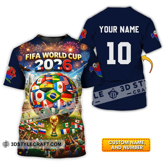Unisex Shirt - Custom World Cup 2026 3D Shirt style option 1