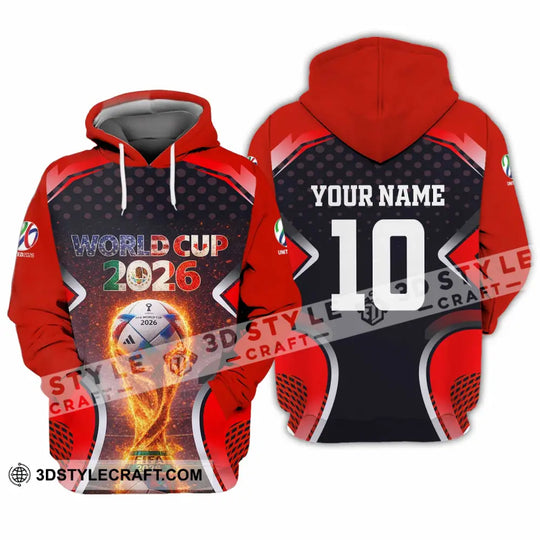 Unisex Shirt - Custom World Cup 2026 3D Shirt style option 4