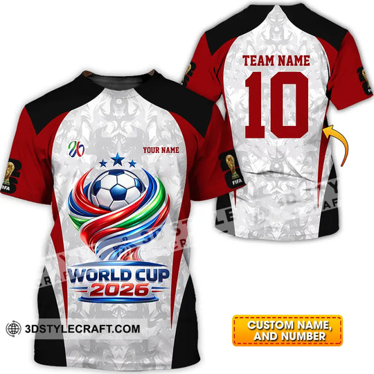 Unisex Shirt - Custom World Cup 2026 3D Shirt style option 1