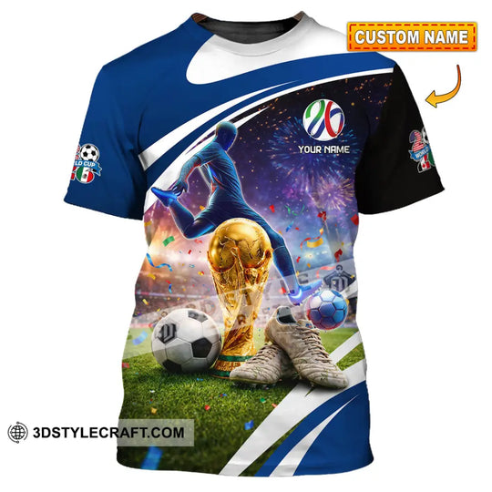 Unisex Shirt - Custom World Cup 2026 3D Shirt style option 1