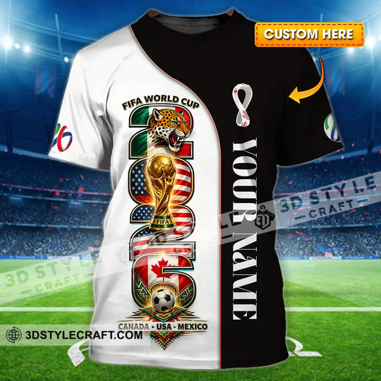 Unisex Shirt - Custom World Cup 2026 3D Shirt style option 1