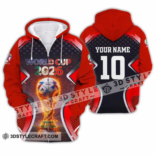 Unisex Shirt - Custom World Cup 2026 3D Shirt style option 3