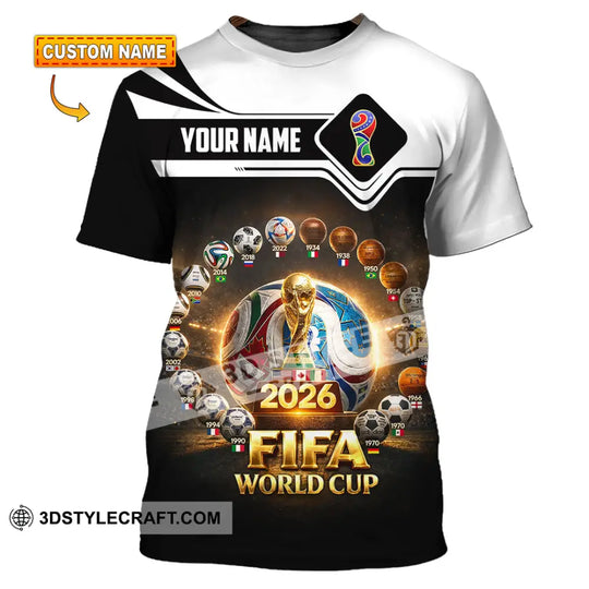 Unisex Shirt - Custom World Cup 2026 3D Shirt style option 1