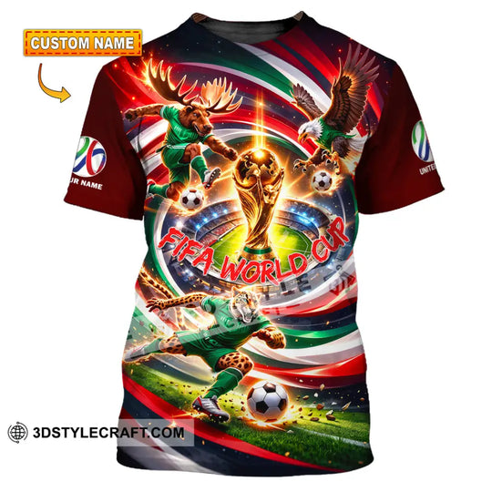 Unisex Shirt - Custom World Cup 2026 3D Shirt style option 1