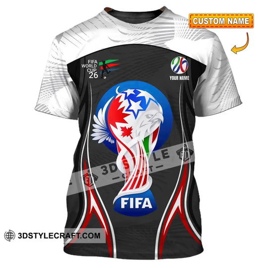Unisex Shirt - Custom World Cup 2026 3D Shirt style option 1