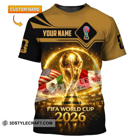 Unisex Shirt - Custom World Cup 2026 3D Shirt style option 1