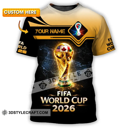 Unisex Shirt - Custom World Cup 2026 3D Shirt style option 1