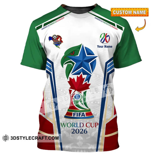 Unisex Shirt - Custom World Cup 2026 3D Shirt style option 1