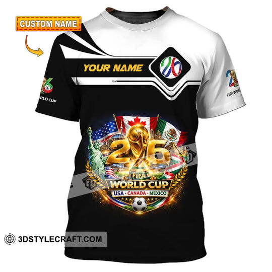 Unisex Shirt - Custom World Cup 2026 3D Shirt style option 1