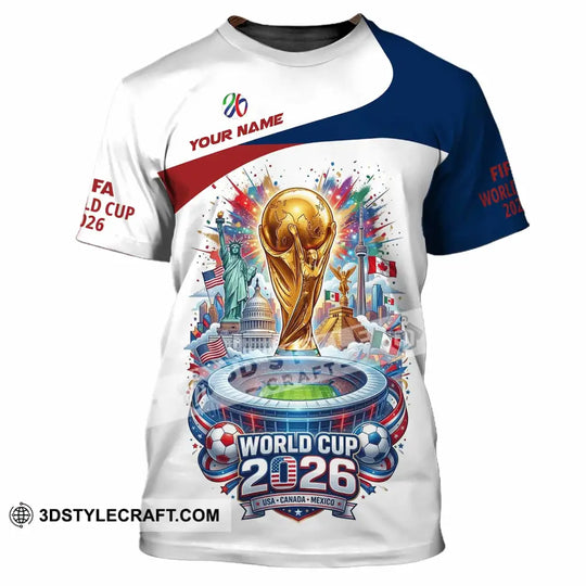 Unisex Shirt - Custom World Cup 2026 3D Shirt style option 2
