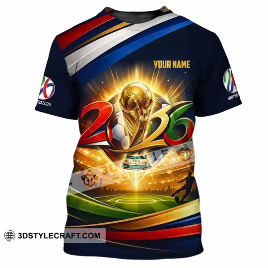 Unisex Shirt - Custom World Cup 2026 3D Shirt style option 2