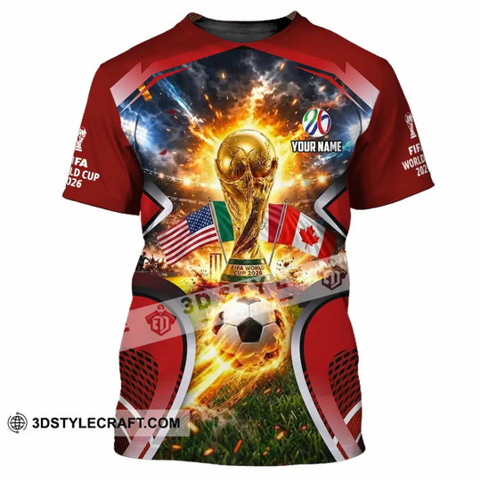 Unisex Shirt - Custom World Cup 2026 3D Shirt style option 4