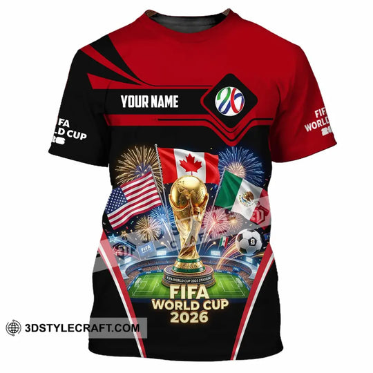 Unisex Shirt - Custom World Cup 2026 3D Shirt style option 4