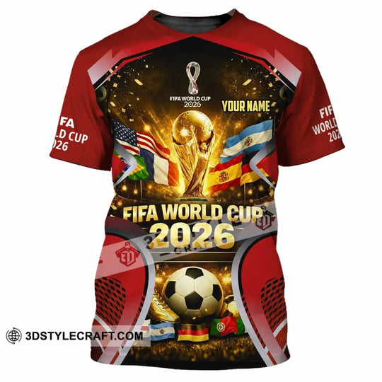 Unisex Shirt - Custom World Cup 2026 3D Shirt style option 4