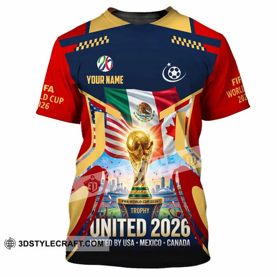 Unisex Shirt - Custom World Cup 2026 3D Shirt style option 4
