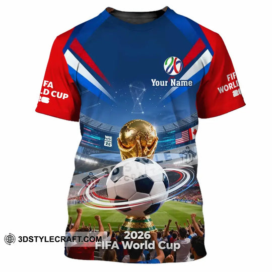 Unisex Shirt - Custom World Cup 2026 3D Shirt style option 2