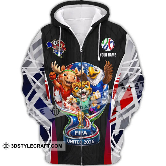 Unisex Shirt - Custom World Cup 2026 3D Shirt style option 3
