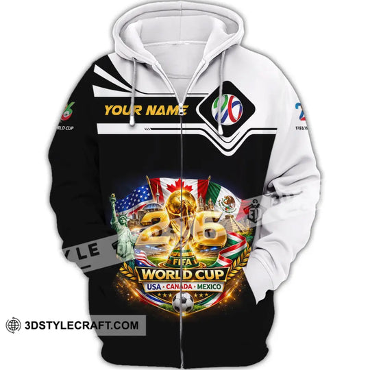 Unisex Shirt - Custom World Cup 2026 3D Shirt style option 3
