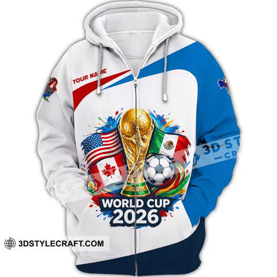 Unisex Shirt - Custom World Cup 2026 3D Shirt style option 3