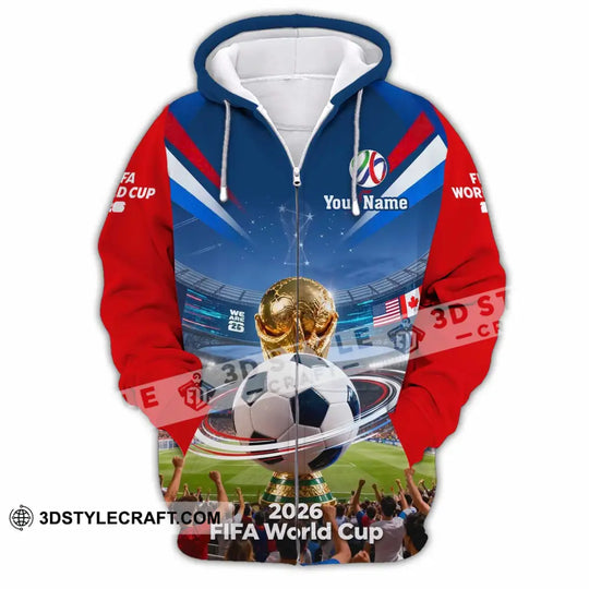 Unisex Shirt - Custom World Cup 2026 3D Shirt style option 4